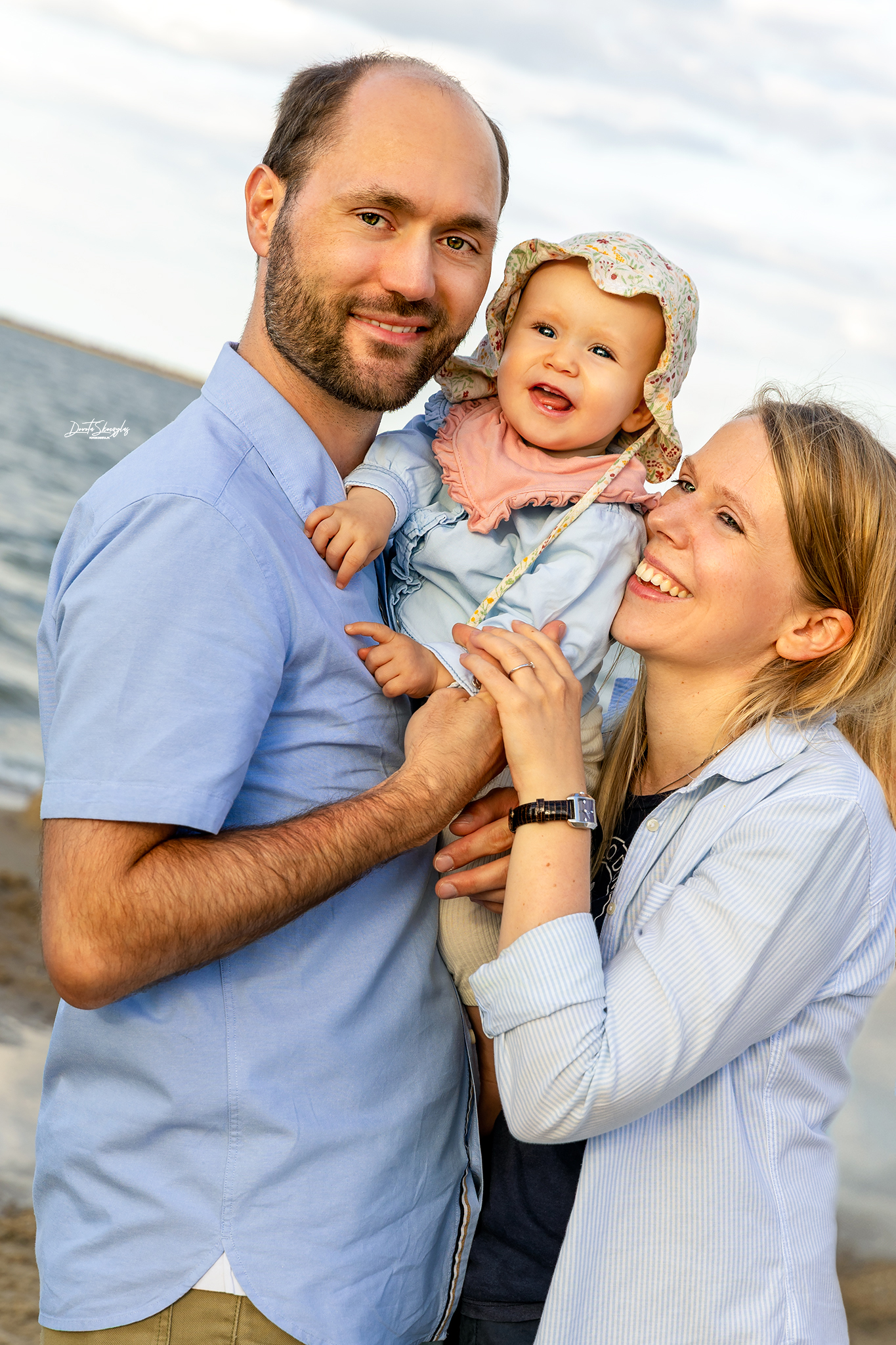 Sesja rodzinna nad morzem