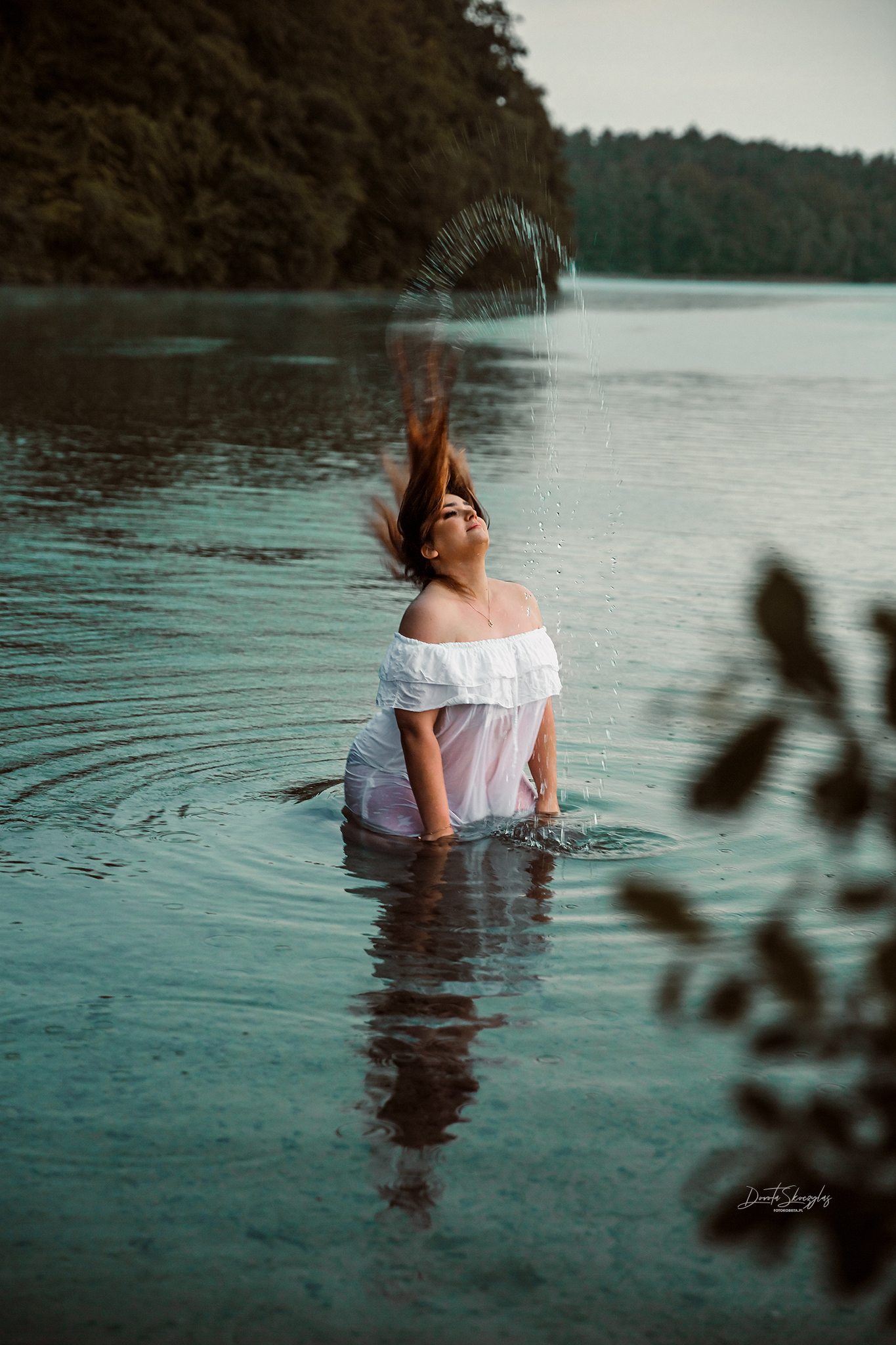 Sesja artystyczna – jezioro